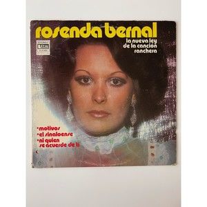 Rosenda Bernal La Nueva Ley 1977 LP 5061 Promo Not For Sale White Label EX